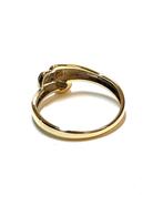 14k gouden ring met diamanten, Sieraden, Tassen en Uiterlijk, Ringen, -, -, Ophalen of Verzenden, Zo goed als nieuw