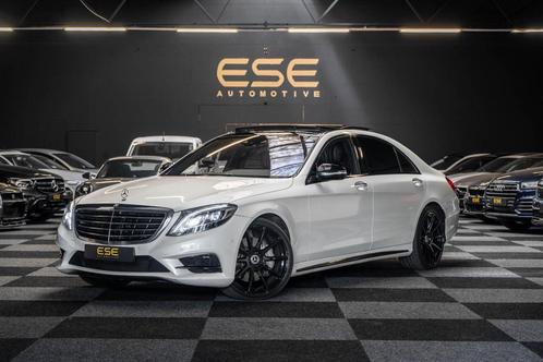 Mercedes-Benz S-klasse 500 Lang | Panorama | Burmester | Mem, Auto's, Mercedes-Benz, Bedrijf, Te koop, S-Klasse, ABS, Achteruitrijcamera