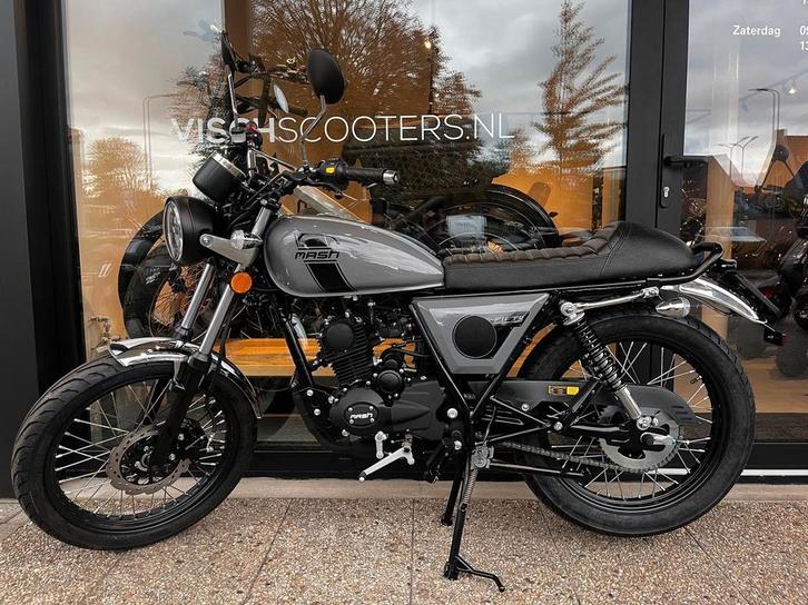 Mash Fifty 50 | Brommer | Nardo Grey | 4T | Vandaag Rijden??, Fietsen en Brommers, Brommers | Overige merken