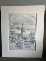 Vintage Meesterprent Gravure P.Holman., Ophalen of Verzenden