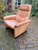 Desede DS 55 Neckleder fauteuil verhoogd model, Huis en Inrichting, Fauteuils, Metaal, 75 tot 100 cm, Ophalen of Verzenden, Zo goed als nieuw