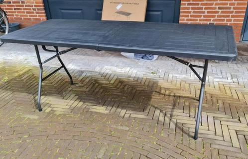 Klaptafel te koop inclusief tafeldoek, Huis en Inrichting, Tafels | Eettafels, Zo goed als nieuw, 50 tot 100 cm, 150 tot 200 cm