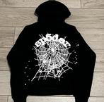 Black Sp5der Worldwide hoodie, Kleding | Heren, Truien en Vesten, Ophalen of Verzenden, Nieuw, Zwart