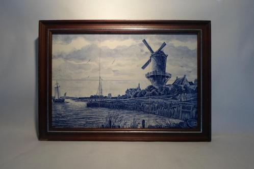 Tegeltableau Delft Blauw, Antiek en Kunst, Antiek | Wandborden en Tegels, Ophalen of Verzenden