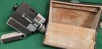 Vintage Sankyo Super CM 300 8mm Camera met Tas, Ophalen of Verzenden, 8mm, Camera