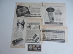 6 diverse koffie/thee reclames uit kranten (2)., Ophalen of Verzenden, Gebruikt, Overige typen