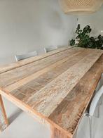 Eettafel 100x200x78cm sloophout look, Huis en Inrichting, Tafels | Sidetables, Ophalen, 200 cm of meer, Zo goed als nieuw, 25 tot 50 cm