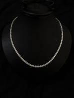 4mm Moissanite Tennis Chain VVS1 D-kleur 925 Zilver, Sieraden, Tassen en Uiterlijk, Kettingen, Verzenden, Nieuw, Met edelsteen