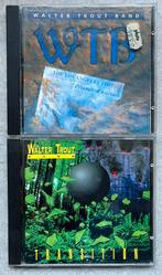 2 cd's Walter Trout (zie omschrijving)(cd blues), Cd's en Dvd's, Ophalen of Verzenden, 1980 tot heden, Gebruikt, Blues