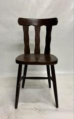 Oude caféstoelen - donkerbruin (8 st), Huis en Inrichting, Stoelen, Bruin, Ophalen of Verzenden, Zo goed als nieuw, Vijf, Zes of meer stoelen