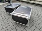 Flightcase rack 19" 6u hoog 2x, Muziek en Instrumenten, Behuizingen en Koffers, Ophalen, Gebruikt, Overige instrumenten, Flightcase