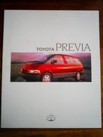 Toyota Previa 1990 16 pag., Verzenden, Zo goed als nieuw, Toyota