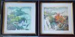 Twee chinese ? Gouaches /aquarellen, Ophalen of Verzenden
