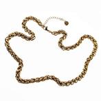 47cm x 6mm Vossenstaart Ketting Dames Stalen Goud Kleur, Nieuw, Goud, Overige materialen, Verzenden