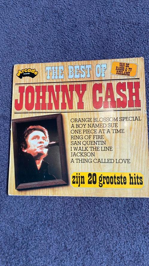 The Best Of Johnny Cash - Zijn 20 Grootste Hits, Cd's en Dvd's, Vinyl | Country en Western, Gebruikt, 12 inch, Ophalen of Verzenden