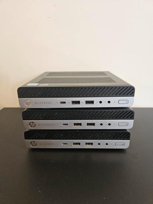 HP Elitedesk 800 G3 mini I5-7500, Computers en Software, Desktop Pc's, Ophalen of Verzenden
