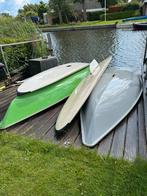 2 laser te koop beiden compleet !, Watersport en Boten, Ophalen of Verzenden, Zo goed als nieuw, Grootzeil, Minder dan 15 m²