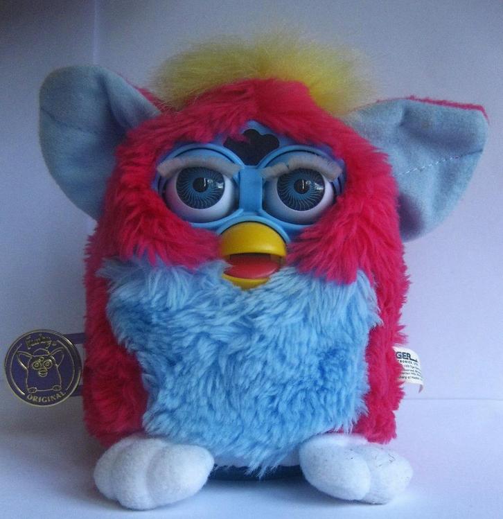 Furby Sherbet Electronics Tiger 1998, Kinderen en Baby's, Speelgoed | Knuffels en Pluche, Zo goed als nieuw, Overige typen, Ophalen of Verzenden