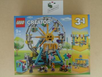 LEGO Creator 3in1 31119 Reuzenrad beschikbaar voor biedingen