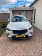 Mazda CX-3 2.0 Skyactiv-G 120 Luxury,Apple CarPlay,Leder,Cru, Auto's, Voorwielaandrijving, 1998 cc, 4 cilinders, Wit