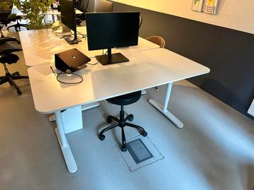 BEKANT IKEA bureau 160x80 (eventueel ook 2x beschikbaar) - afbeelding 1