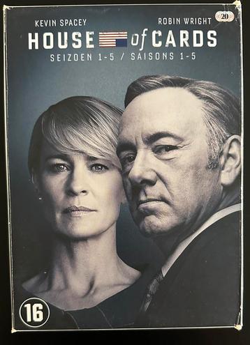 Movies DVD - House of Cards, Season 1 to 5 beschikbaar voor biedingen
