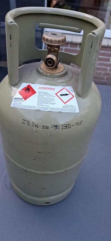 Gasfles - 9.2 KG Vol beschikbaar voor biedingen
