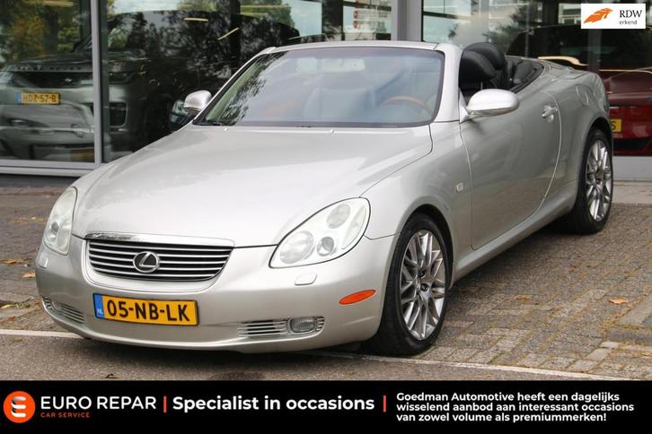 Lexus SC 430 NL-AUTO NAP DEALER OND. YOUNGTIMER, Auto's, Lexus, Bedrijf, Te koop, SC, ABS, Airbags, Airconditioning, Alarm, Boordcomputer
