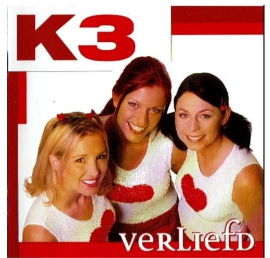 CD - K3 - Verliefd, Cd's en Dvd's, Cd's | Kinderen en Jeugd, Zo goed als nieuw, Ophalen of Verzenden