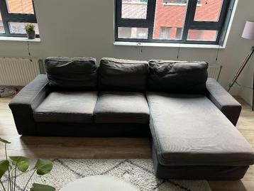 Ikea 3-zitsbank met chaise longue - afbeelding 2