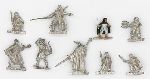 Games Workshop / Citadel / Fellowship of the Ring mini's, Hobby en Vrije tijd, Wargaming, Gebruikt, Lord of the Rings, Figuurtje(s)