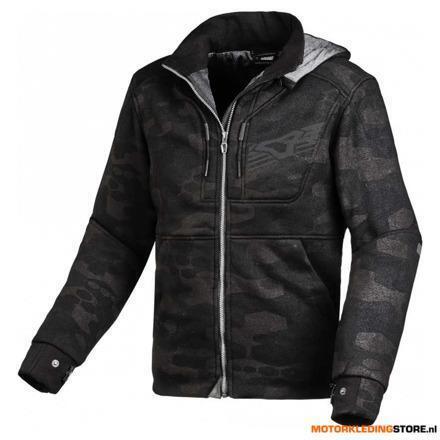 Macna Motorhoodie   District, Grijs (print), Motoren, Kleding | Motorkleding, Nieuw met kaartje, Ophalen of Verzenden