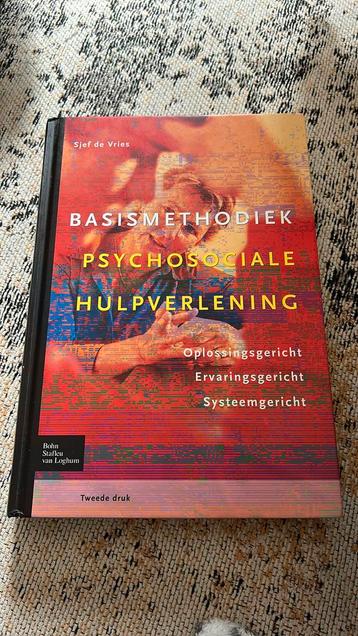 Sjef de Vries - Basismethodiek psychosociale hulpverlening beschikbaar voor biedingen