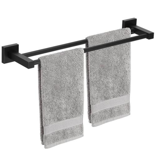 Handdoekrek | Handdoekrek Badkamer | 50 cm | Zwart, Huis en Inrichting, Badkamer | Badtextiel en Accessoires, Zo goed als nieuw