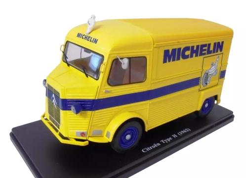 Jsn Atlas 1:24 Citroen Type H 1962 - Michelin, Hobby en Vrije tijd, Modelauto's | 1:24, Nieuw, Auto, Overige merken, Ophalen of Verzenden