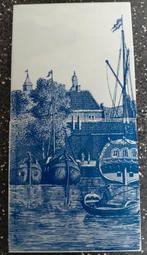 Oude tegels blauw, Ophalen of Verzenden