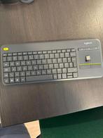 Logitech Draadloos Toetsenbord met Touchpad, Computers en Software, Toetsenborden, Ophalen, Zo goed als nieuw