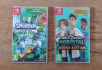 De smurfen 2 / Two point hospital, Spelcomputers en Games, Games | Nintendo Switch, Ophalen, 1 speler, Zo goed als nieuw, Vanaf 3 jaar