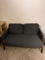 IKEA GLOSTAD 2-zitsbank donkergrijs, Ophalen, Gebruikt, Tweepersoons, 75 tot 100 cm
