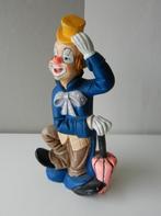 Clown beeldje jaren '70, Verzamelen, Beelden en Beeldjes, Verzenden, Zo goed als nieuw, Mens