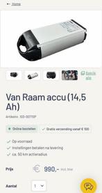 Splinternieuwe 14,5 Ah van Raam accu met 6Ah oplader Nieuw, Ophalen, Zo goed als nieuw