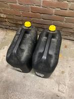 Jerrycans 2x20l + 2x gele 25l, Verzenden