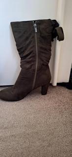 Laarsjes dames maat 39, Hoge laarzen, Ophalen of Verzenden, Zo goed als nieuw, Groen