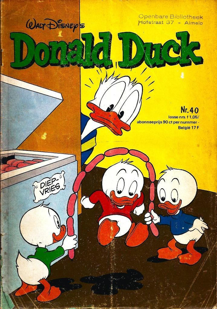 Donald Duck - 1977 Nr 40, Boeken, Strips | Comics, Gelezen, Eén comic, Europa, Ophalen of Verzenden