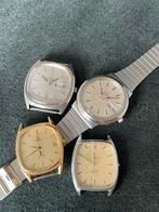 4x Omega Quartz vintage horloge watch / projecten, Sieraden, Tassen en Uiterlijk, Overige Accessoires, Gebruikt, Ophalen of Verzenden