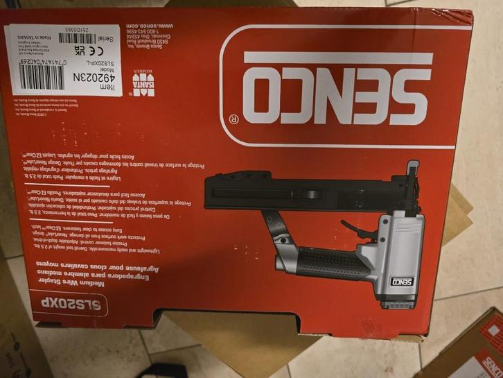 SENCO SLS20XP, Doe-het-zelf en Verbouw, Gereedschap | Handgereedschap, Nieuw, Ophalen of Verzenden