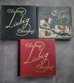 Te koop drie vintage plaatjesboeken Liebig Chromos, Ophalen of Verzenden, Gelezen