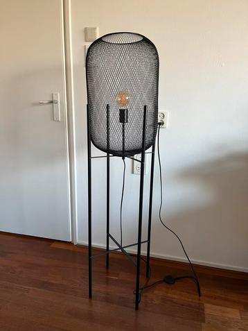 Lucide Vloerlamp Mesh zwart lampion vtwonen beschikbaar voor biedingen