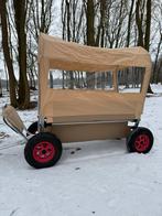 Bolderwagen 10 persoons - Op maat gemaakte huif, Ophalen of Verzenden, Gebruikt