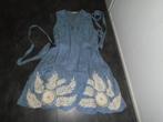 DiDi Limited Edition Wikkel Jurk met Borduursels maat XL, Maat 46/48 (XL) of groter, Didi, Zo goed als nieuw, Onder de knie